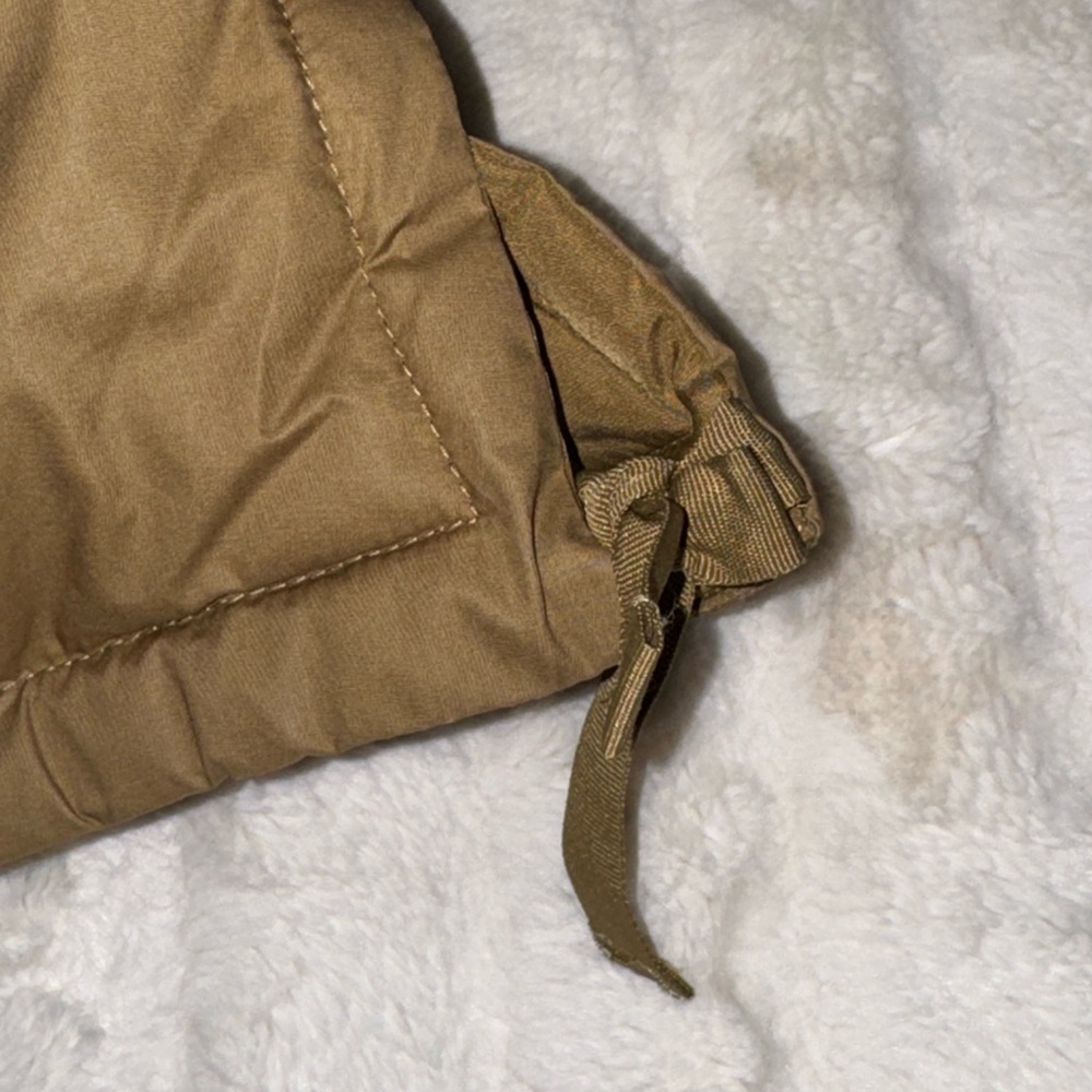 Zara military mustard brown oversized water/wind protected puffer coat, XL - Picture 6 of 11